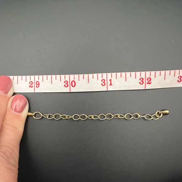 Gold Tone Bolo Tassel Necklace with Circle Pendants - Picture 4 of 4